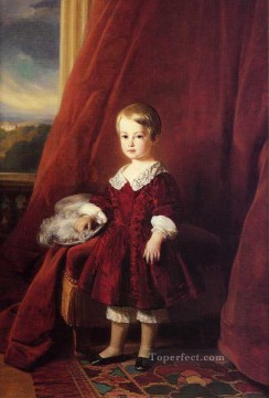  Philippe Lienzo - Louis Philippe Marie Ferdinand Gaston DOrleans Comte DEu retrato de realeza Franz Xaver Winterhalter